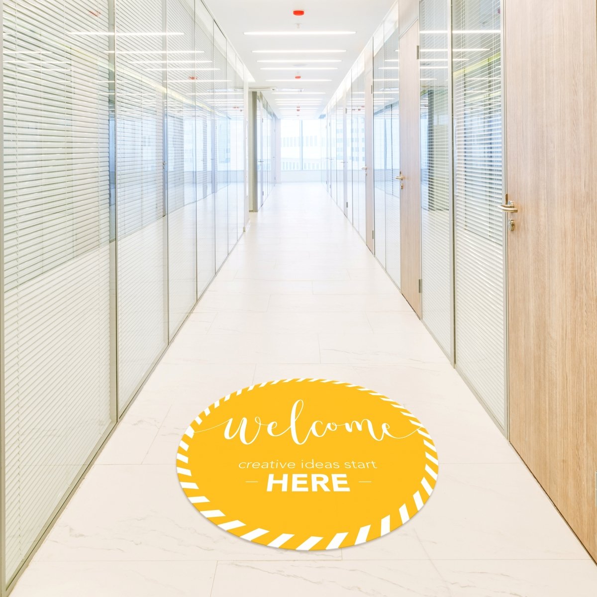 Common generic office building interior